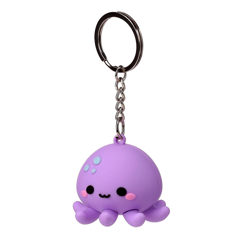 Wendy the Octopus Adoramals 3D PVC Keyring KEY277