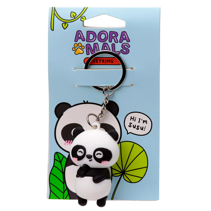 Susu the Panda Adoramals 3D PVC Keyring KEY281