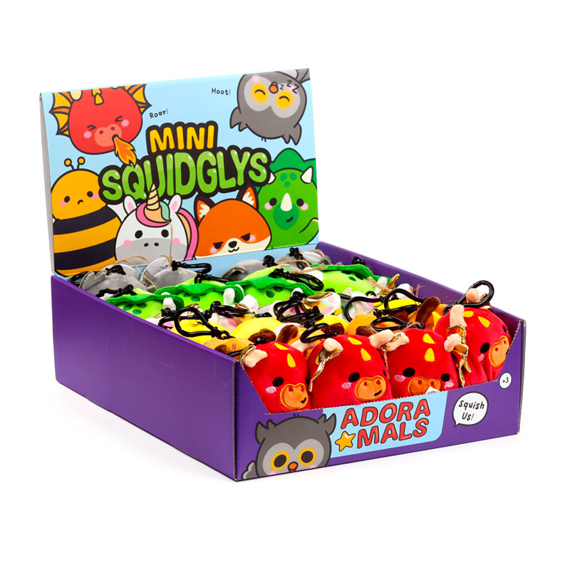 Squidglys Adoramals Plush Keyring KEY288