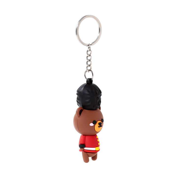 Arthur the Bear London Guardsman 3D PVC Keyring KEY295