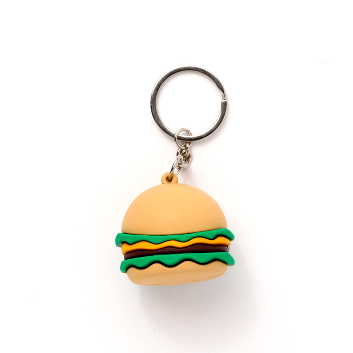 Hammy the Burger Foodiemals 3D PVC Keyring KEY297
