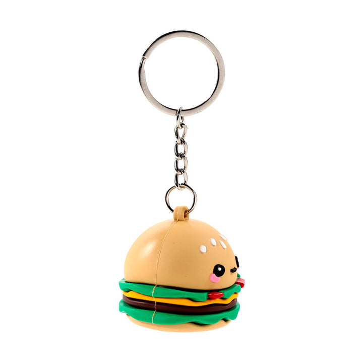 Hammy the Burger Foodiemals 3D PVC Keyring KEY297