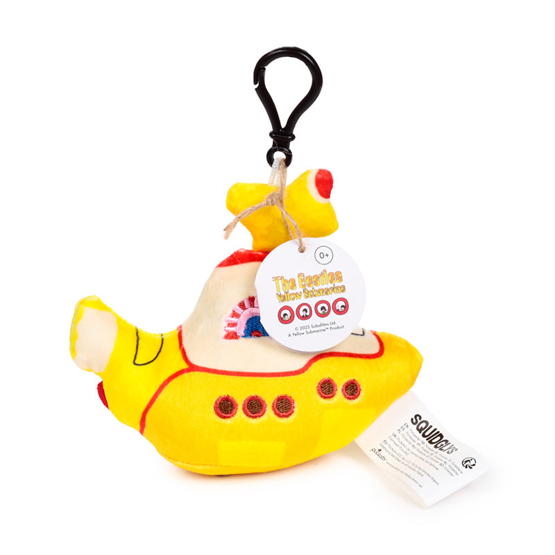 Squidglys The Beatles Yellow Submarine Plush Mini Keyring KEY307