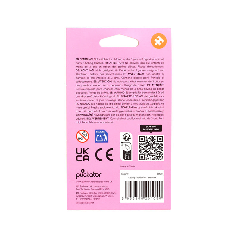 J'Adoramals Heart 3D PVC Keyring KEY319