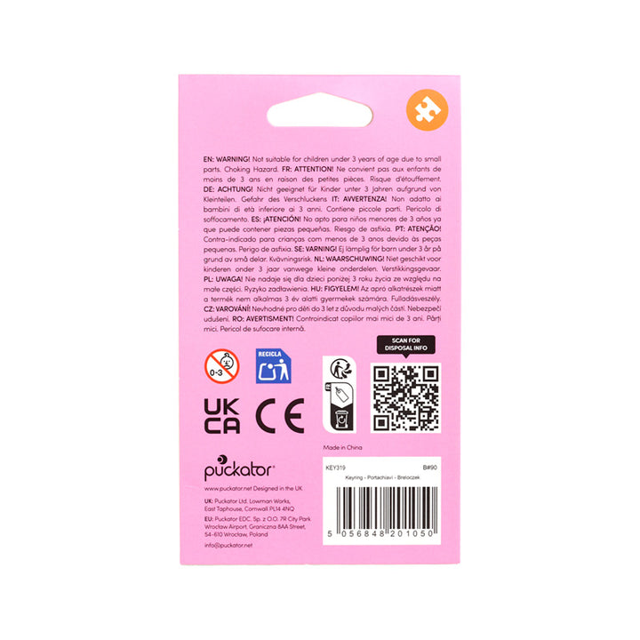 J'Adoramals Heart 3D PVC Keyring KEY319
