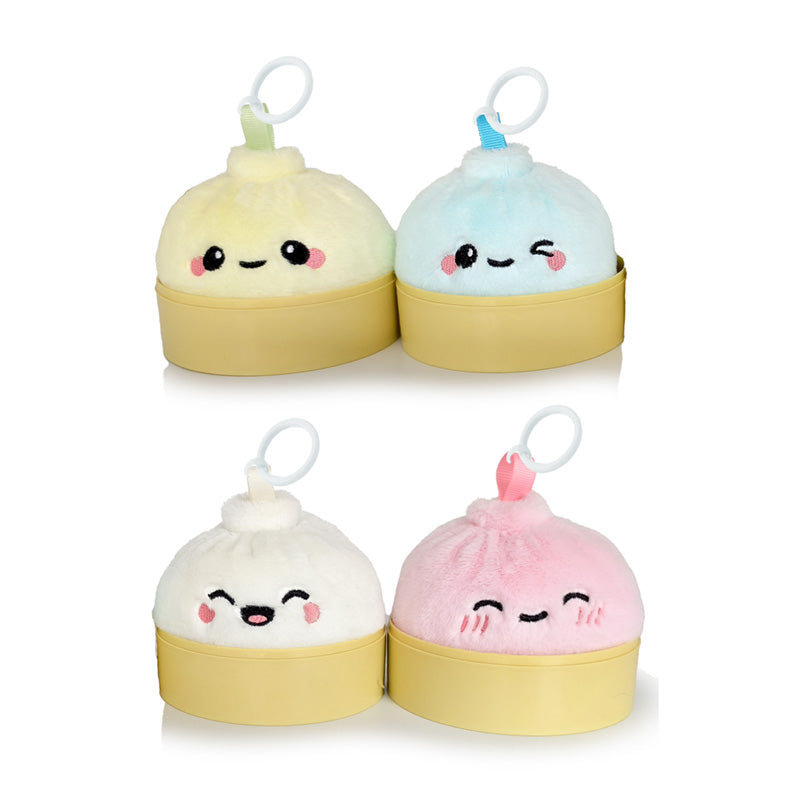Mystery Foodiemals Bao House Bao Bun Plush Keyring Charm Blind Box KEY354