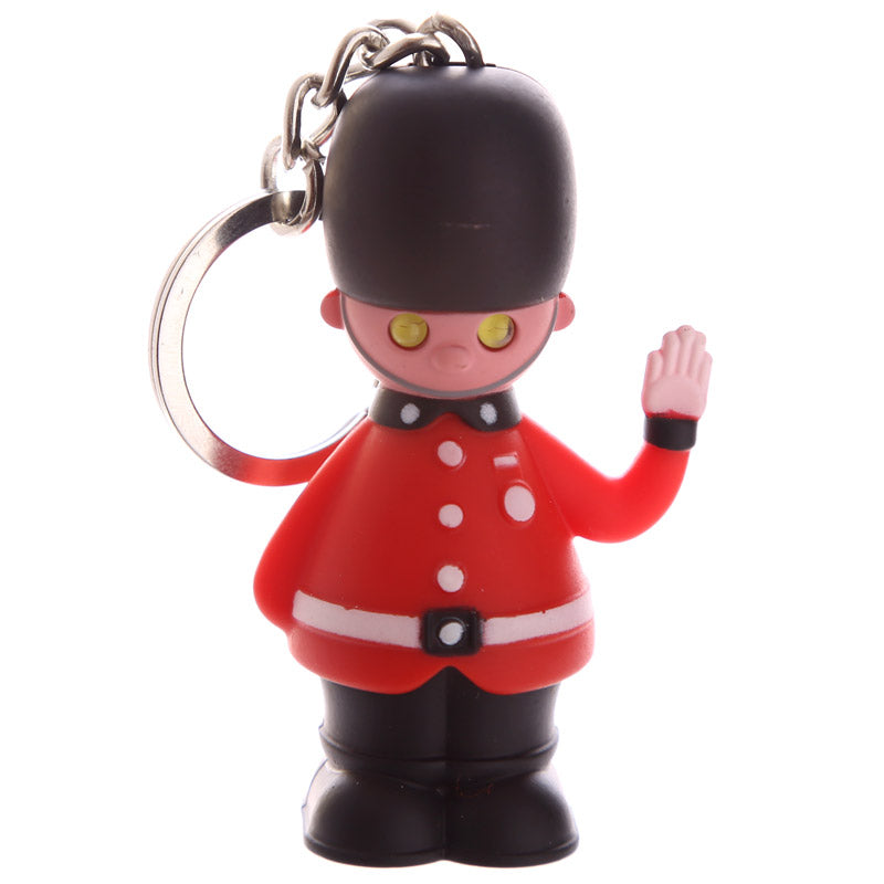 London Guardsman LED Keyring with Sound (Rule Britannia) KEY42