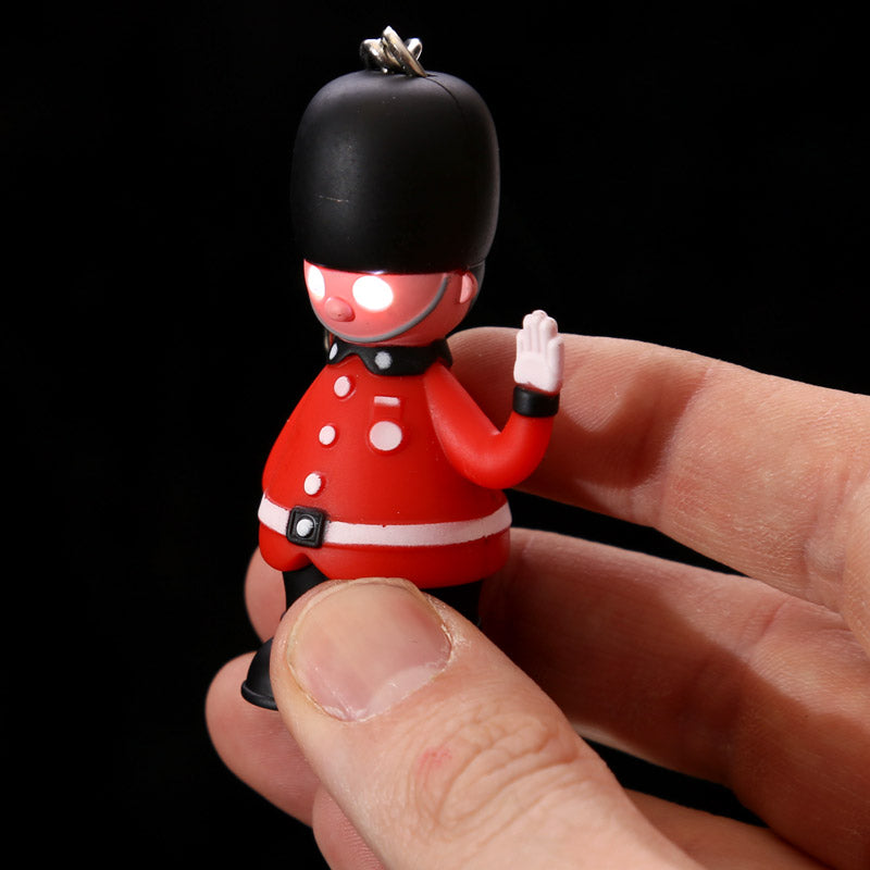London Guardsman LED Keyring with Sound (Rule Britannia) KEY42