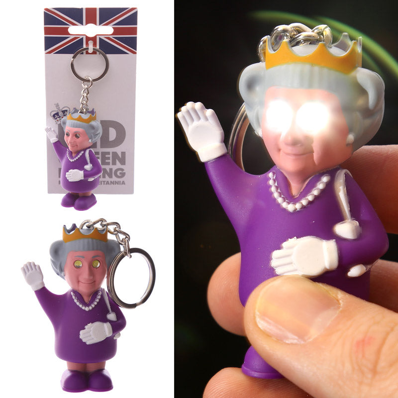 Queen LED Keyring with Sound (Rule Britannia) KEY43