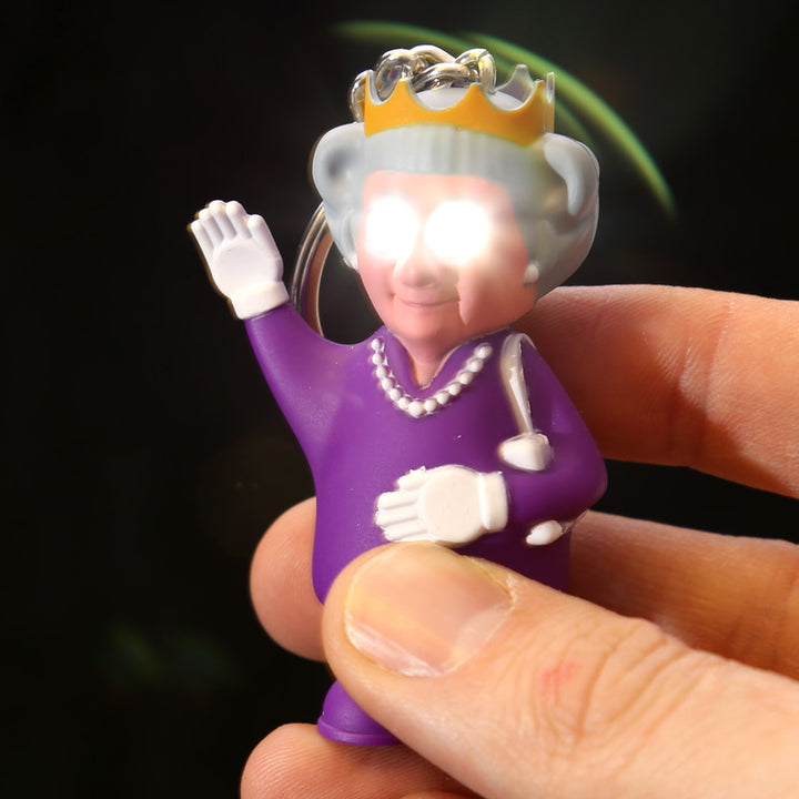 Queen LED Keyring with Sound (Rule Britannia) KEY43