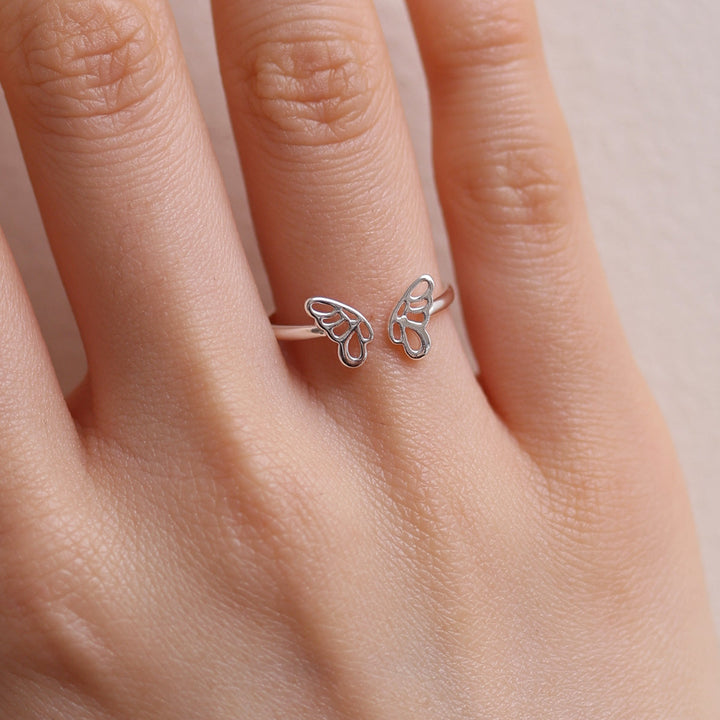 Butterfly wing ring-4