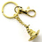 Harry Potter Gold Tone Sorting Hat Keyring KH3DG006