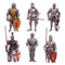 Medieval Knight Fridge Magnet KN148