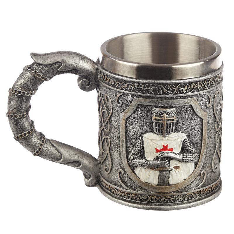 Decorative Crusader Knight Tankard KN185