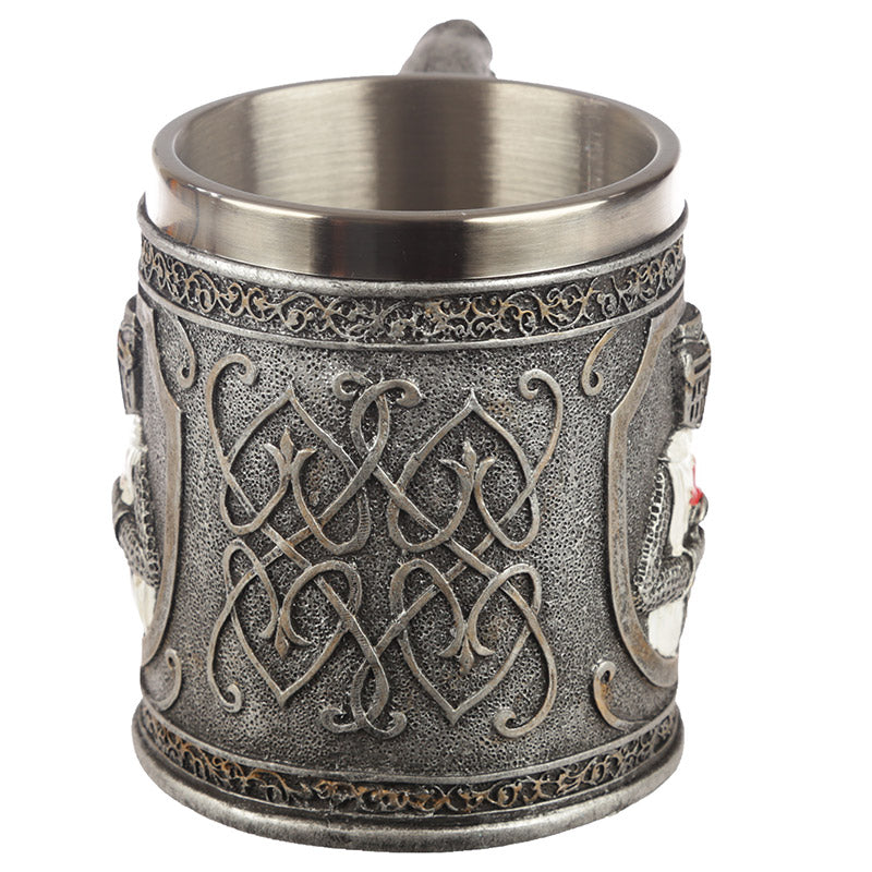 Decorative Crusader Knight Tankard KN185