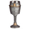 Decorative Medieval Helmet & Chain Mail Goblet KN187