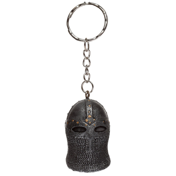 Medieval Knight Helmet Keyring KN204