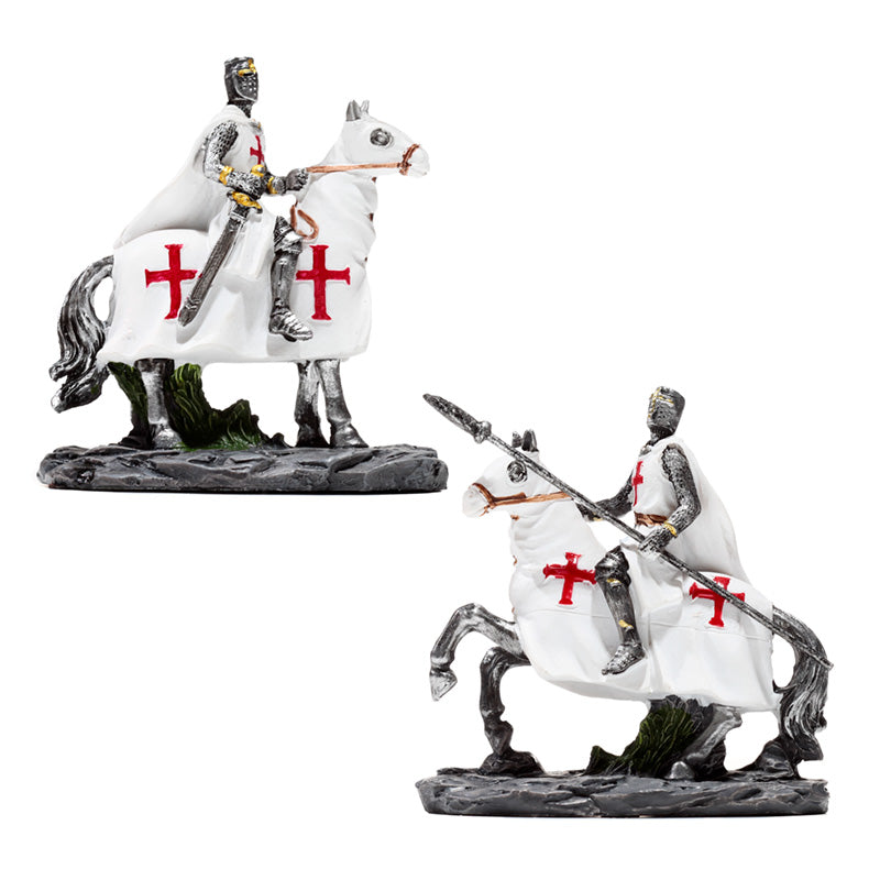 Crusader Knight on Horseback Protector KN219