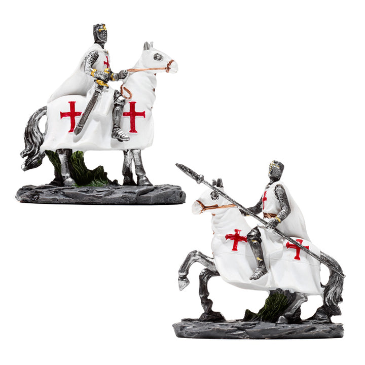 Crusader Knight on Horseback Protector KN219