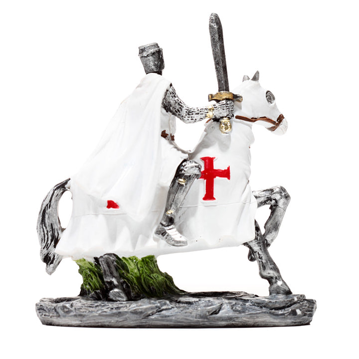 Crusader Knight on Horseback Defender KN220