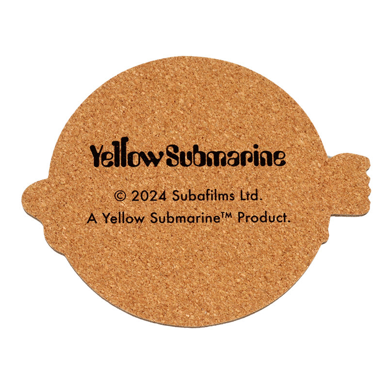 The Beatles Yellow Submarine Set of 4 Cork Coasters KP79
