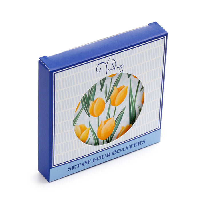 Tulips Set of 4 Cork Coasters KP92