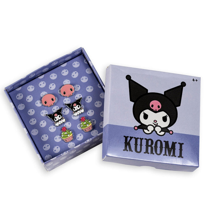 Hello Kitty & Friends Pack 3 Kuromi Earrings KU00040