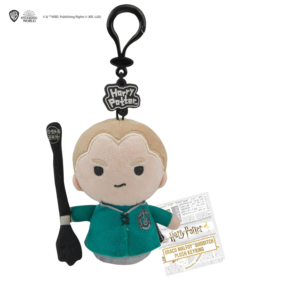 Harry Potter Draco Malfoy Quidditch Plush Keyring CR2733