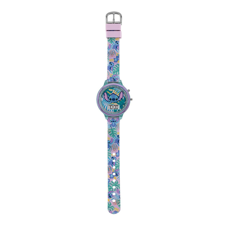Disney Stitch Light Up Digital Watch And Set Bracelet LAS40001ARG