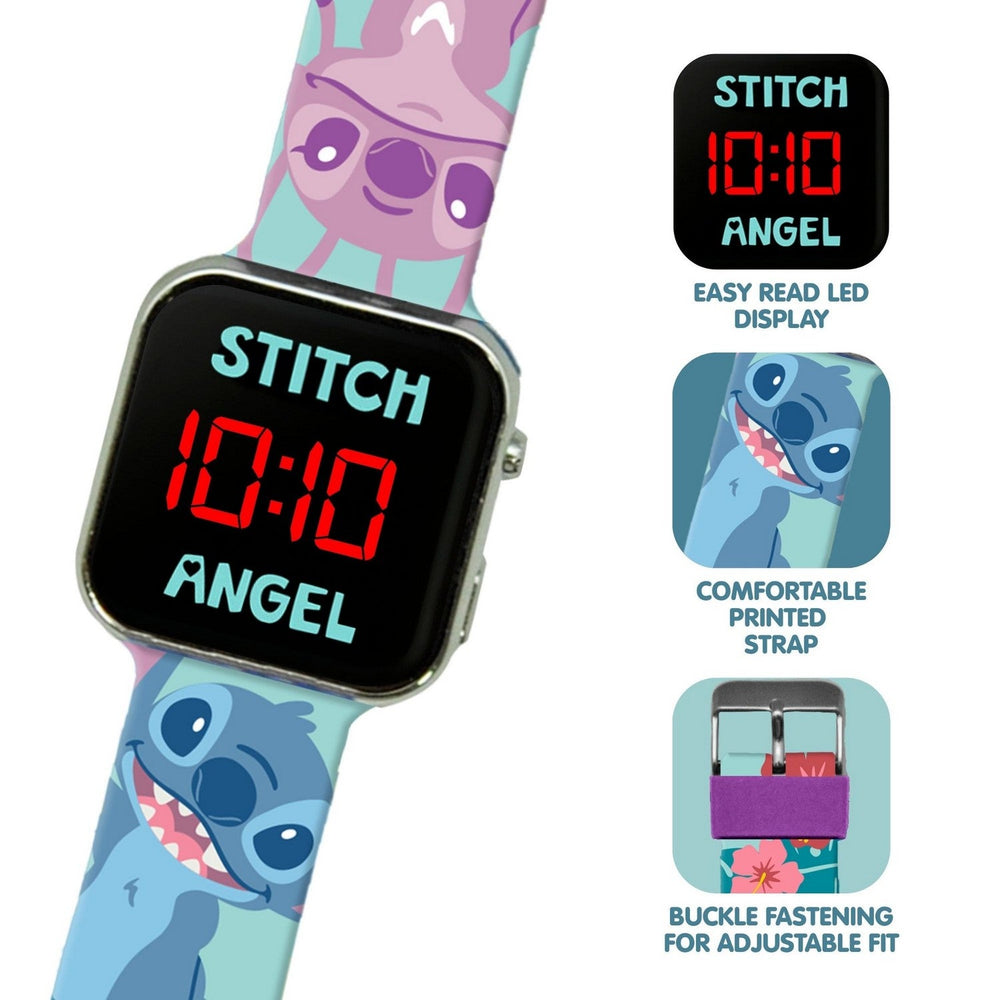 Disney Stitch Led Watch LAS4197