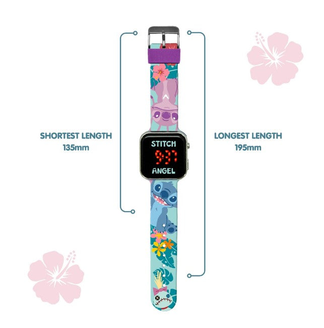Disney Stitch Led Watch LAS4197