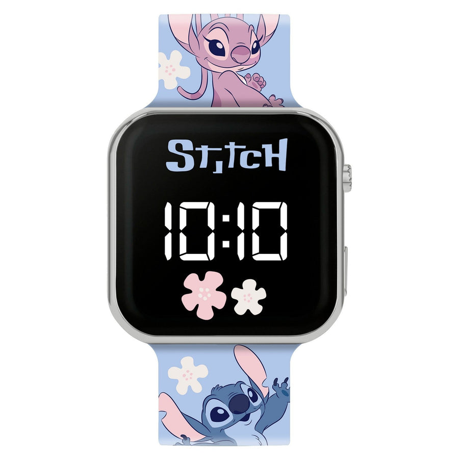Disney Stitch & Angel Printed Led Watch LAS4200ARG