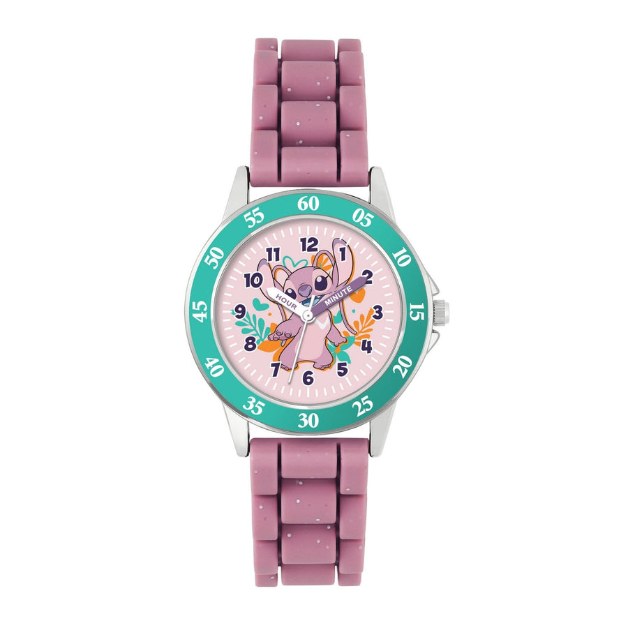Disney Stitch Angel Time Teacher Watch LAS9014
