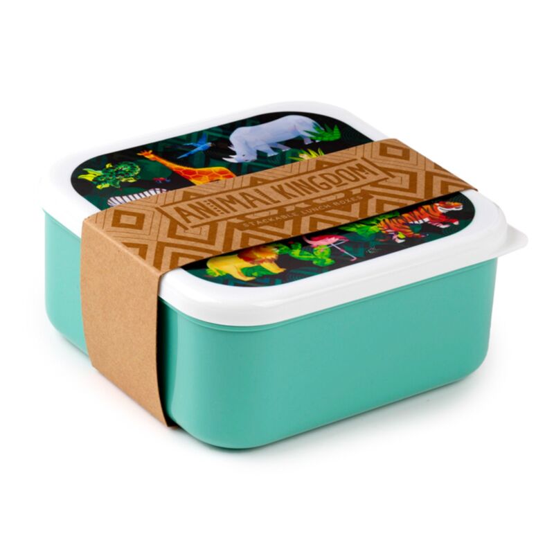 Set of 3 Lunch Box M/L/XL Animal Kingdom LBOX111