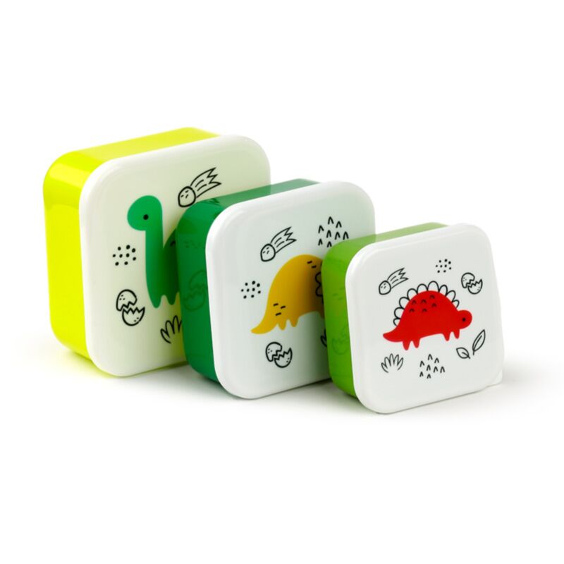 Set of 3 Lunch Box S/M/L Dinosauria Jr LBOX79