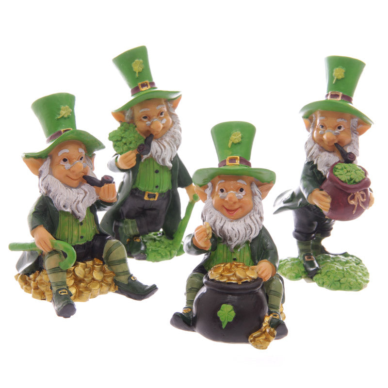Lucky Leprechaun Figures 9 11cm LEPR05