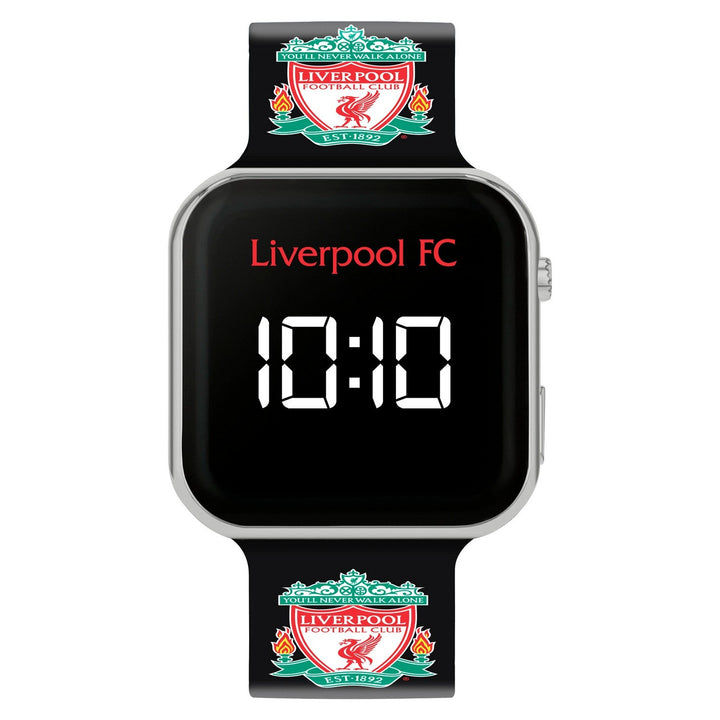 Football Liverpool Fc Printed Strap Led Watch LFC4000