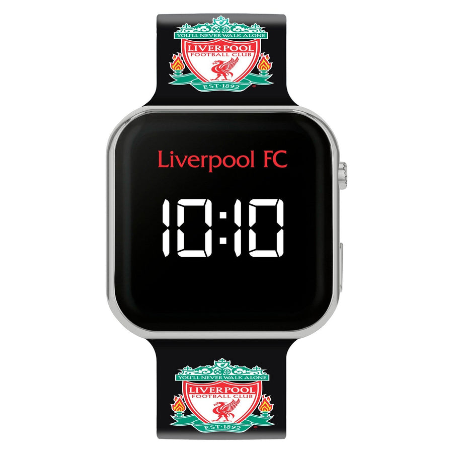 Football Liverpool Fc Printed Strap Led Watch LFC4000