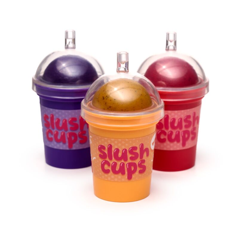Exfoliating Lip Balm in a Slushy Cup Holder LIP155