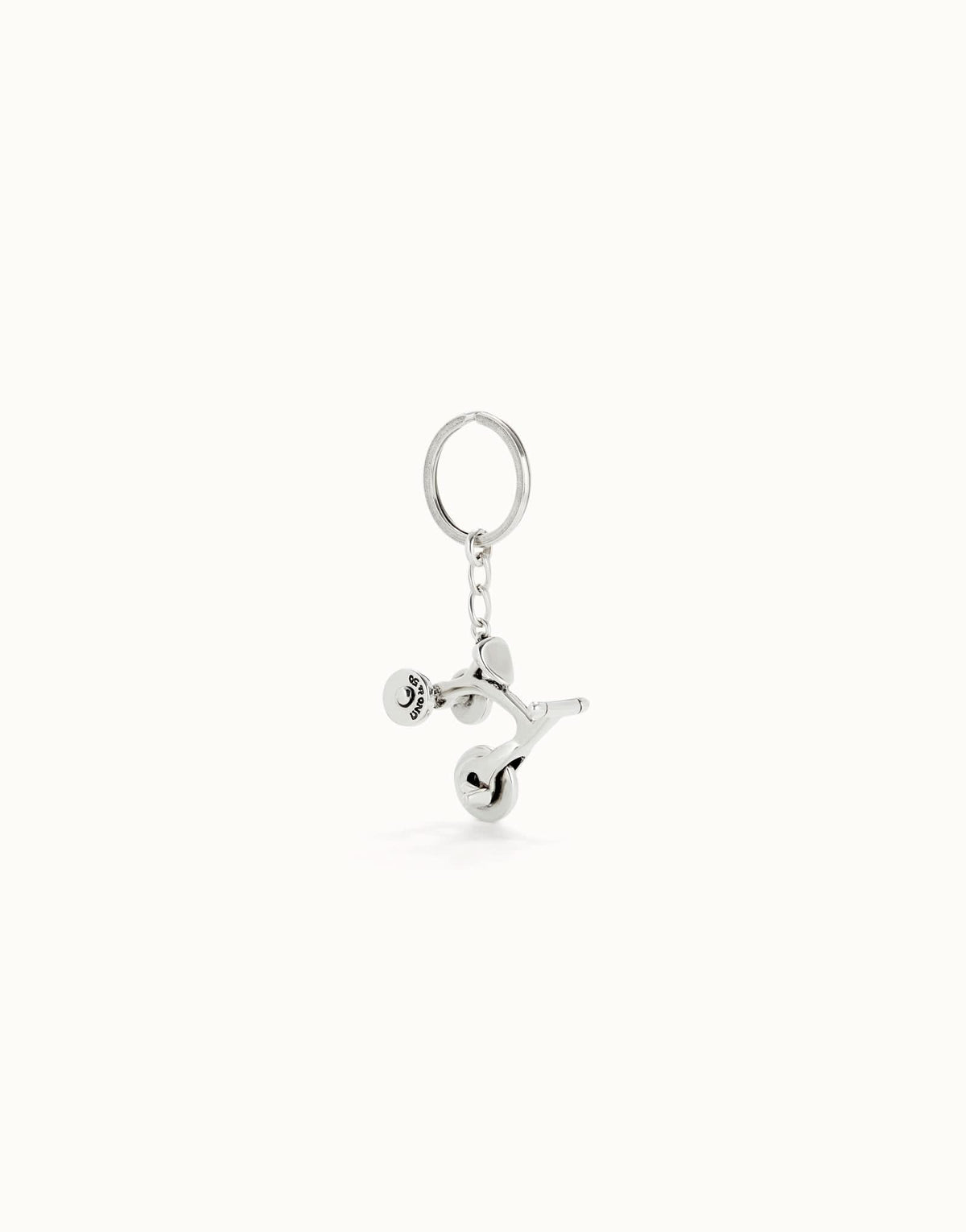 Sterling Silver Plated Clasicos Silver Tricycle Key chain LLA1022MTL0000U