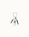 Sterling Silver Plated Clasicos Red Doll Key chain LLA1023ROJMTL0U