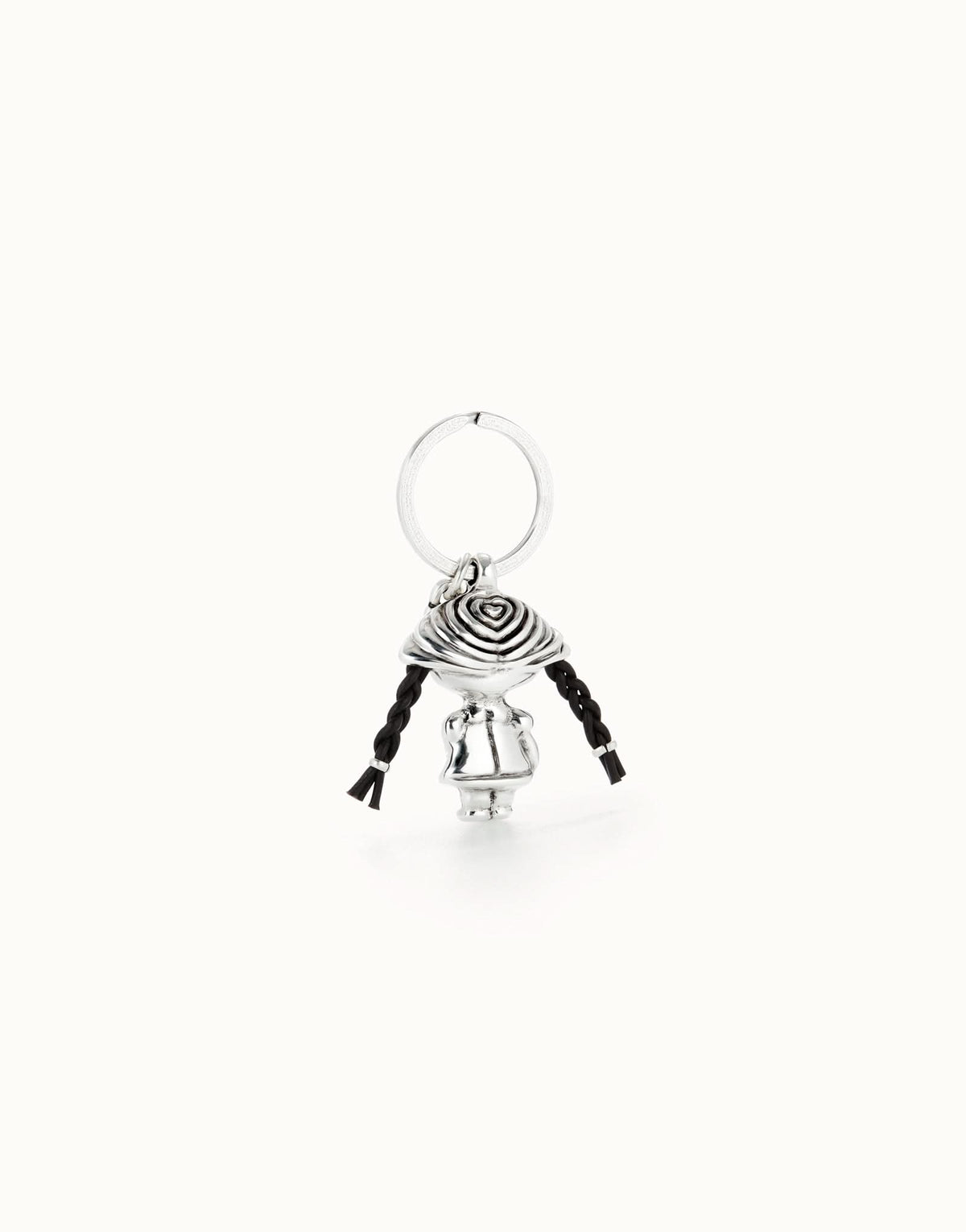 Sterling Silver Plated Clasicos Red Doll Key chain LLA1023ROJMTL0U