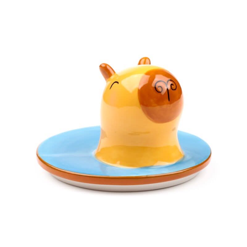 Capybara Ceramic Lidded Mug LMUG24