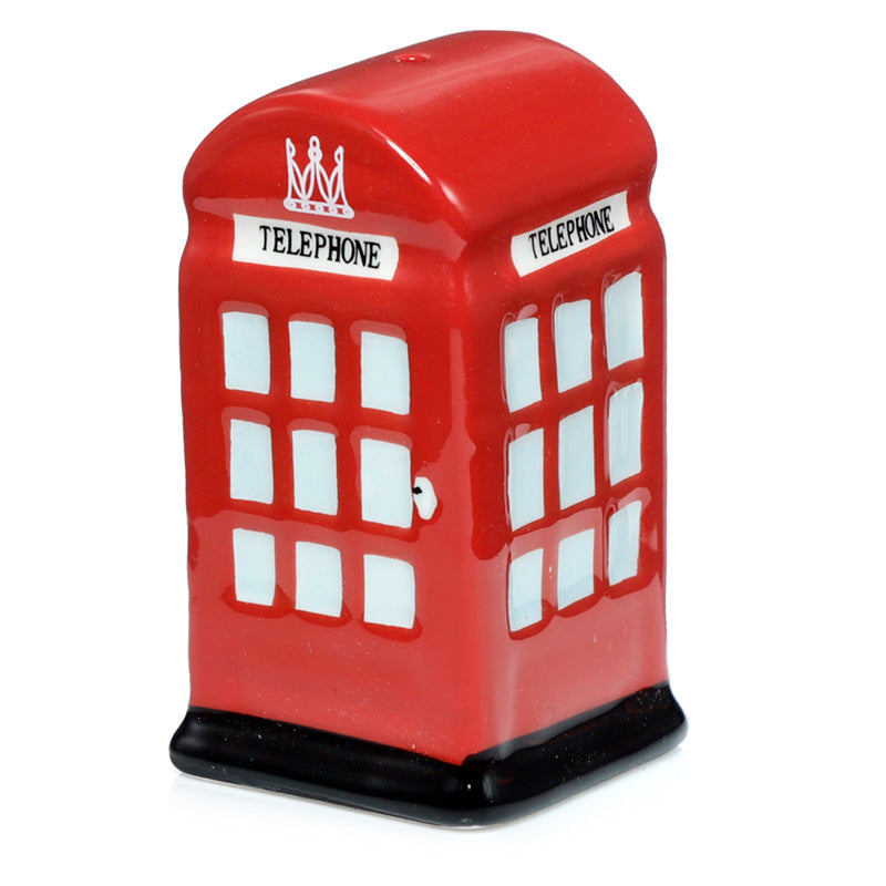 London Icons Red Post Box & Red Telephone Box Ceramic Salt & Pepper Set LON03