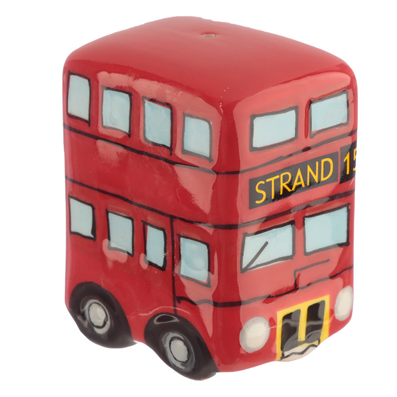 London Icons Red Routemaster Bus Ceramic Salt & Pepper Set LON20