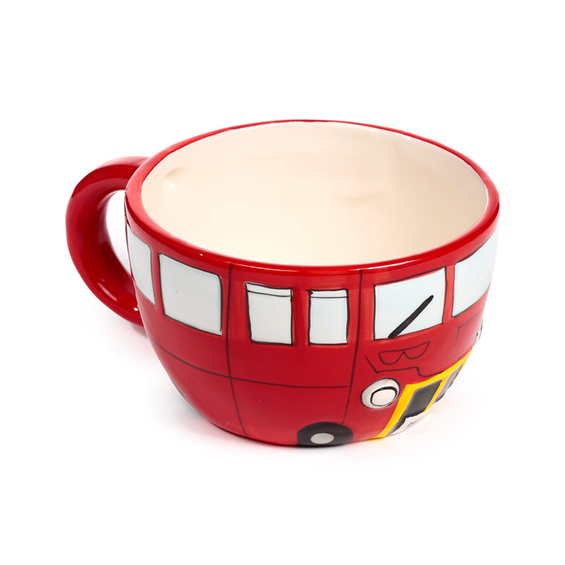 London Icons Red Routemaster Bus Ceramic Teapot & Cup Set for 1 LON42