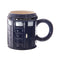 Round Police Box Ceramic Shaped Mug LON54
