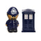 Police Box & Policeman London Icons Ceramic Salt & Pepper Set (Design 1) LON66