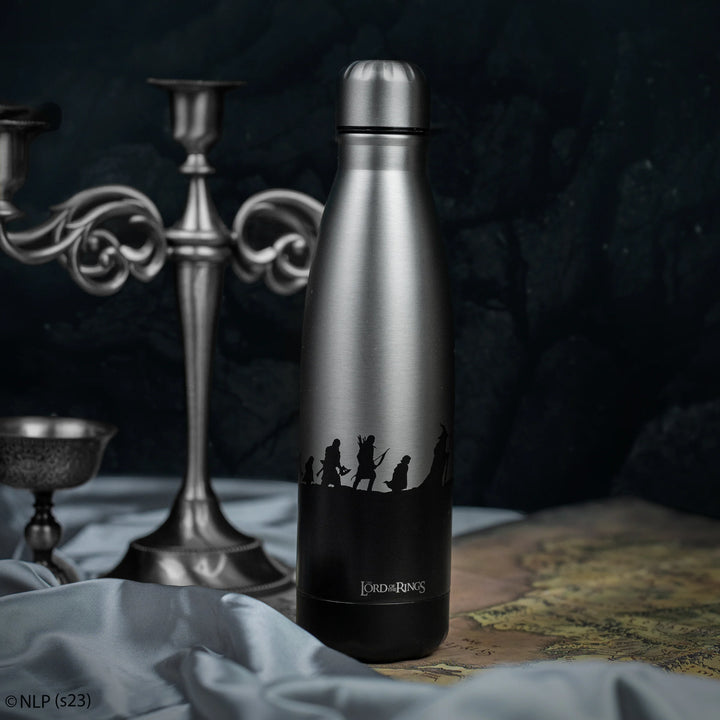 Silver Fellowship of the Ring Insulated Water Bottle CR4053