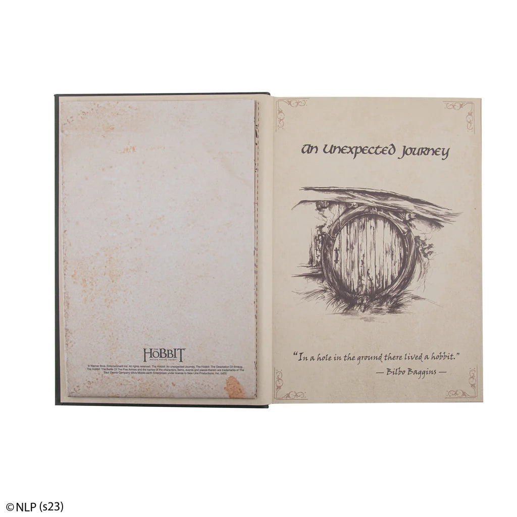 The Hobbit Hardcover Notebook with foldable map MAP5123